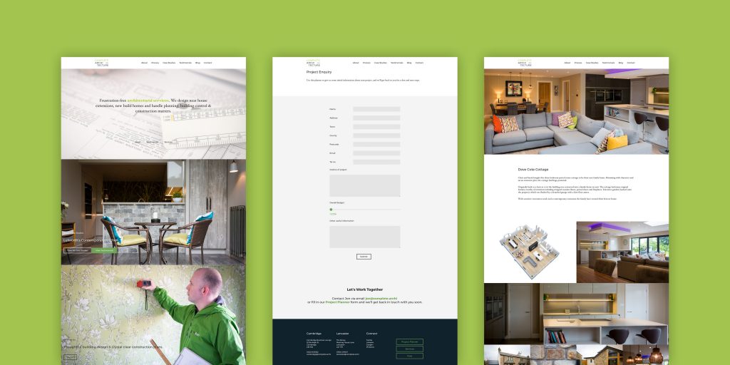 Brand Refresh & Web Design for Complete Architecture - The Design Attic