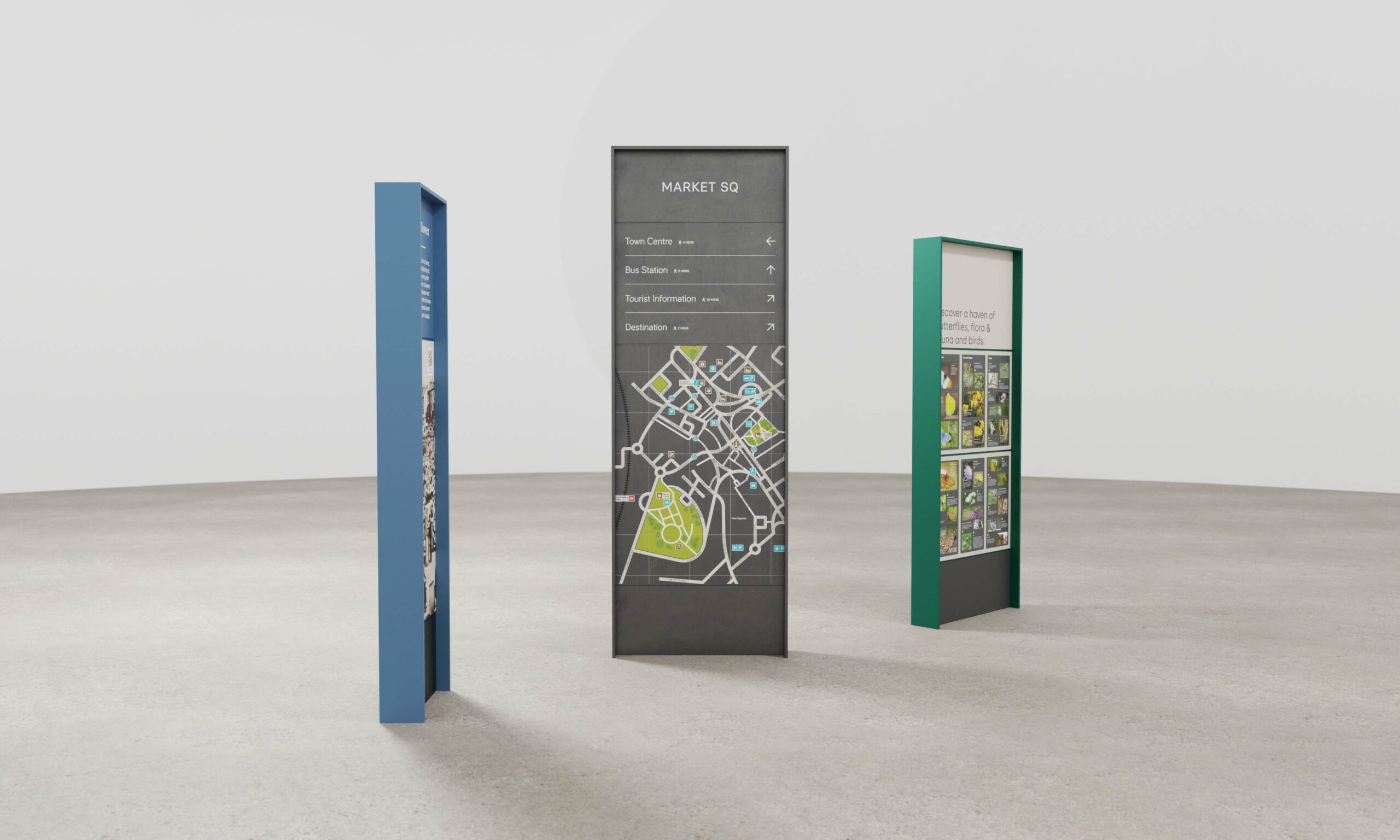 We’ve launched K-nekt. Customisable wayfinding signage.